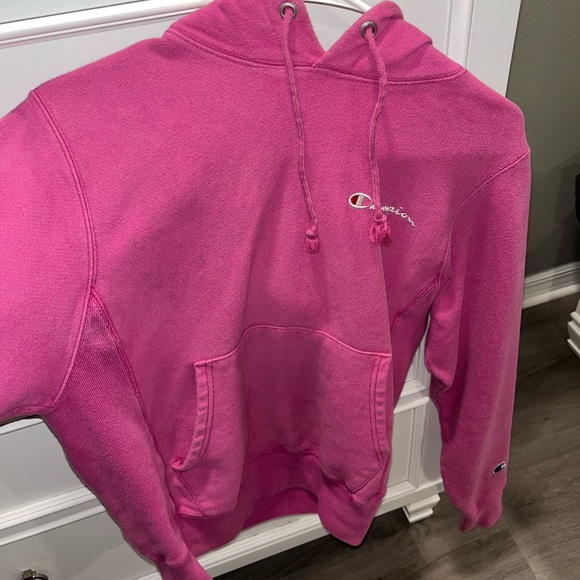 Champion Jackets & Blazers - Champion Pink Hoodie size xs
